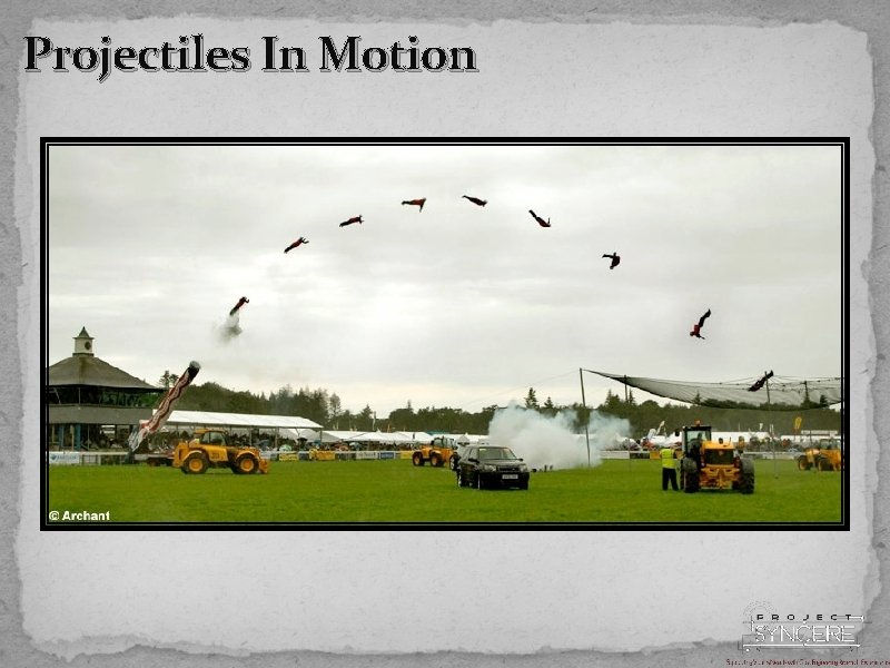 Projectiles In Motion 