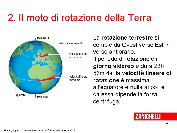 1 Jay Phelan Maria Cristina Pignocchino Le scienze