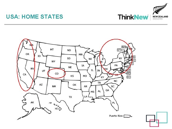 USA: HOME STATES 