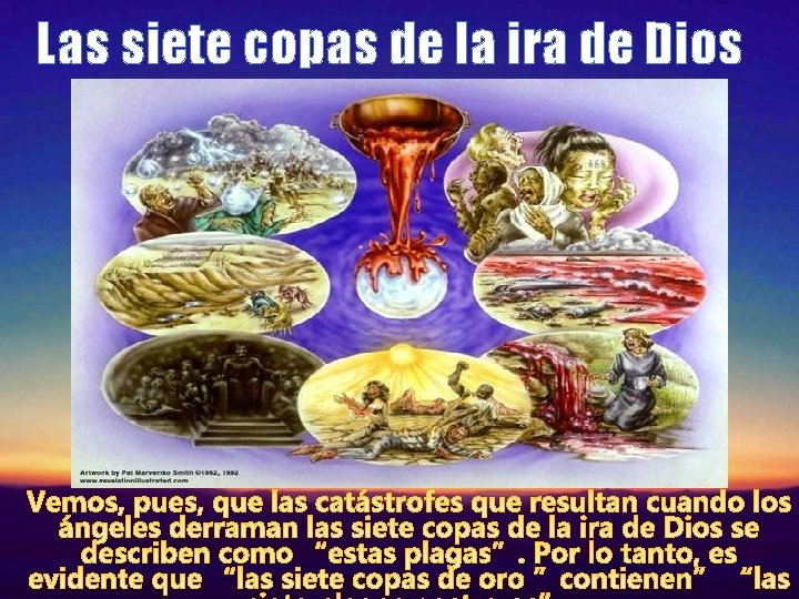 Las siete copas de la ira de Dios 