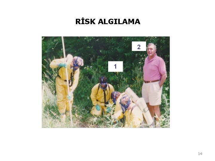 RİSK ALGILAMA 14 RİSK ALGILAMA 14
