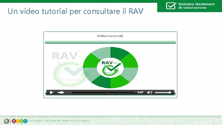 Un video tutorial per consultare il RAV 12 