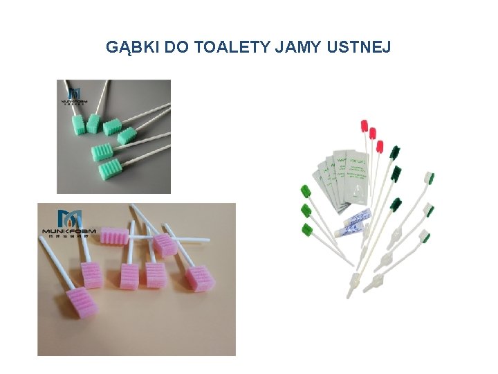 GĄBKI DO TOALETY JAMY USTNEJ 