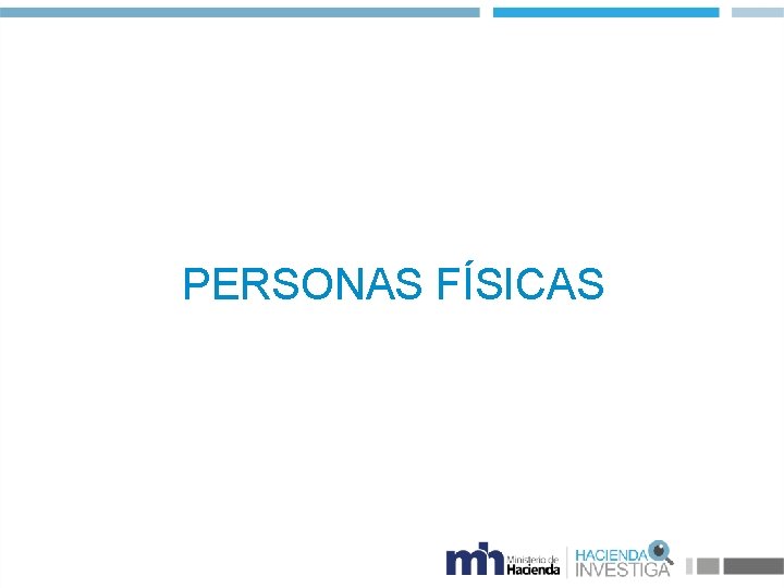 PERSONAS FÍSICAS 