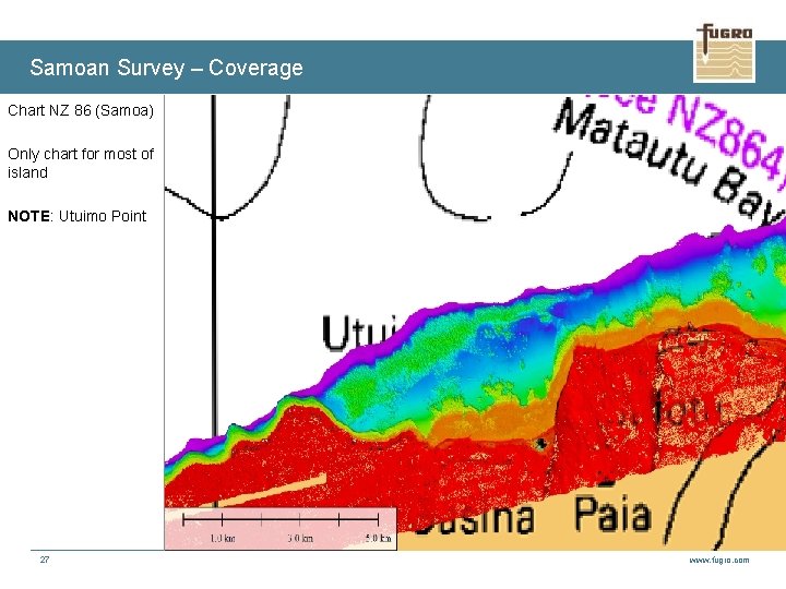 Samoan Survey – Coverage Chart NZ 86 (Samoa) Only chart for most of island