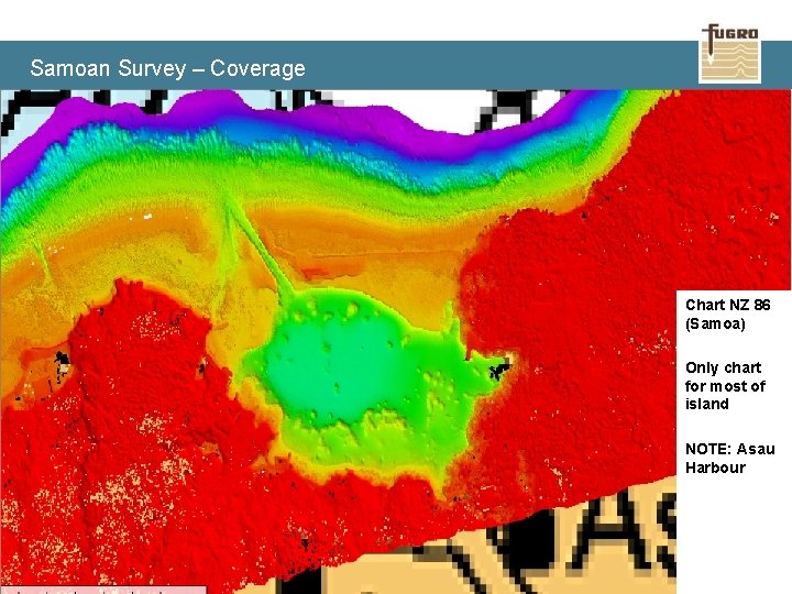 Samoan Survey – Coverage Chart NZ 86 (Samoa) Only chart for most of island