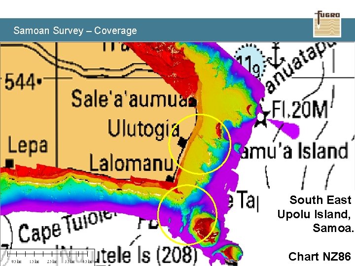 Samoan Survey – Coverage South East Upolu Island, Samoa. 34 Chart NZ 86 www.