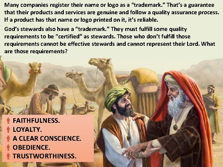 Many companies register their name or logo as a “trademark. ” That’s a guarantee