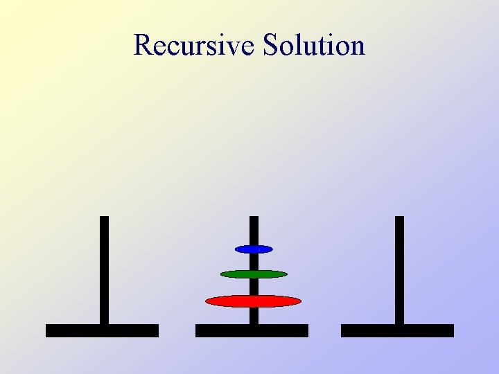 Recursive Solution 