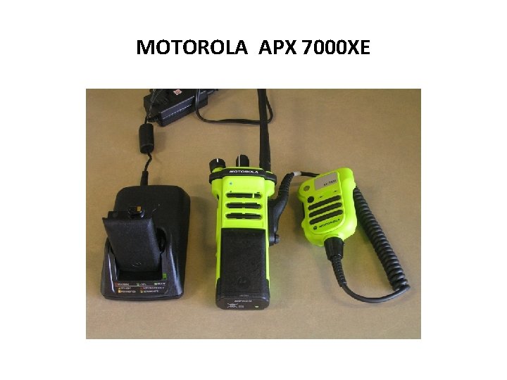 MOTOROLA APX 7000 XE 