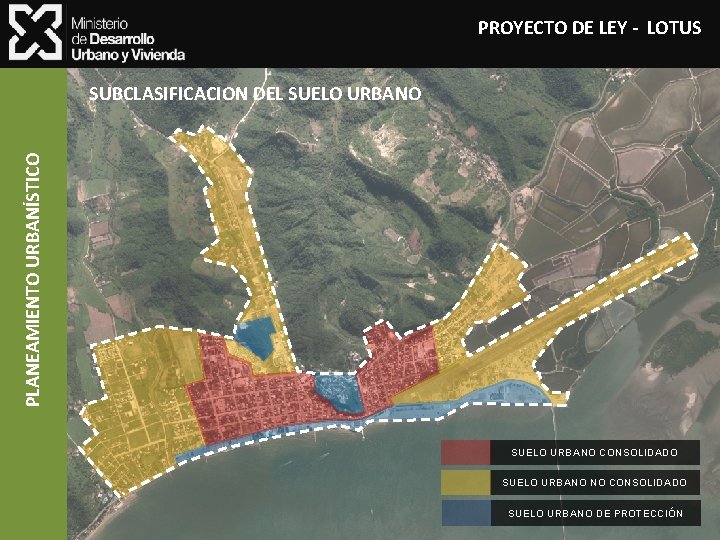 PROYECTO DE LEY - LOTUS PLANEAMIENTO URBANÍSTICO SUBCLASIFICACION DEL SUELO URBANO CONSOLIDADO SUELO URBANO