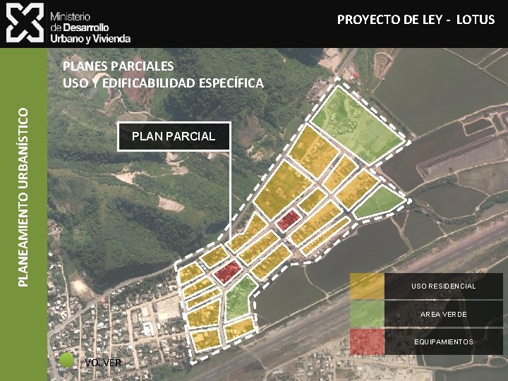 PROYECTO DE LEY - LOTUS PLANEAMIENTO URBANÍSTICO PLANES PARCIALES USO Y EDIFICABILIDAD ESPECÍFICA PLAN