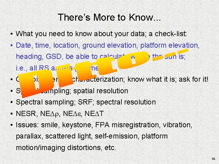 There’s More to Know. . . • What you need to know about your There’s More to Know. . . • What you need to know about your