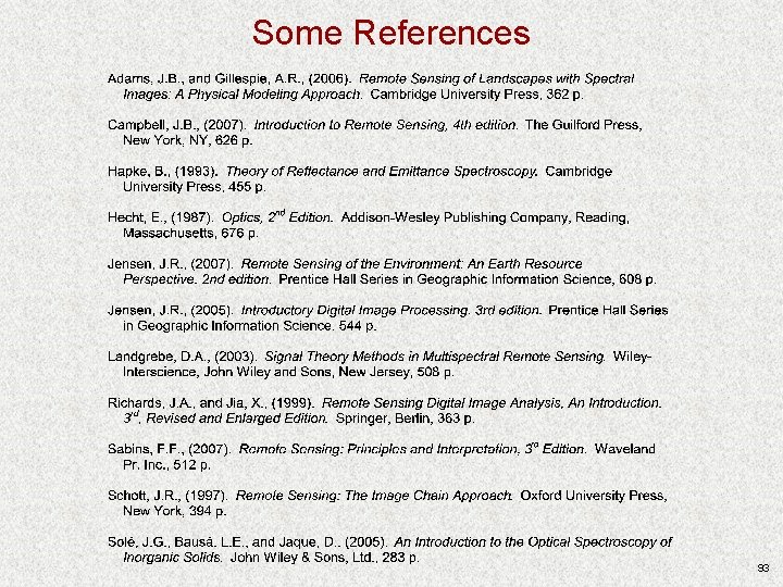 Some References 93 Some References 93