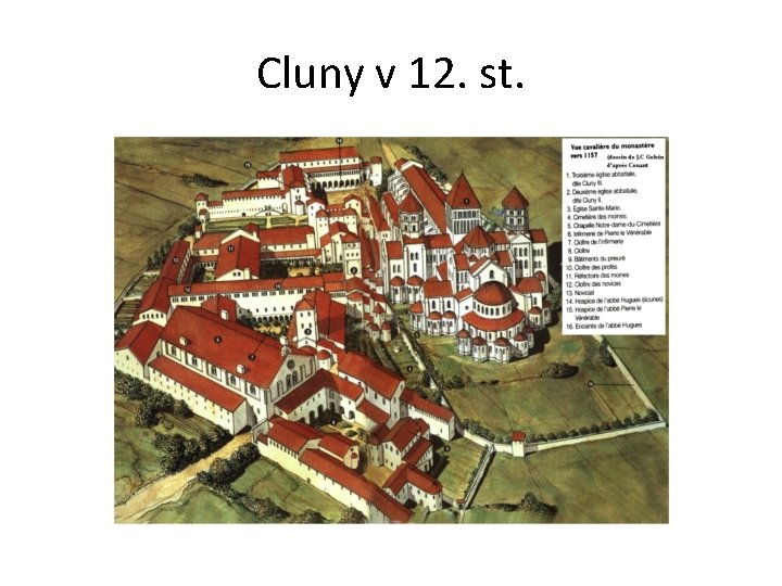 Cluny v 12. st. 