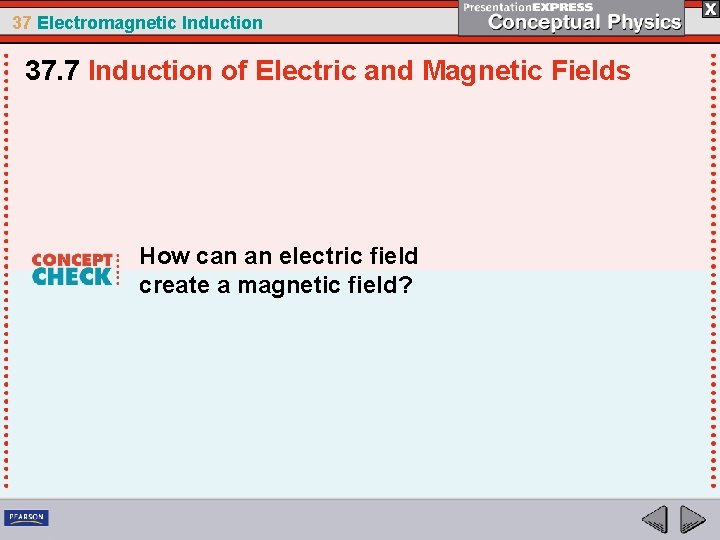 37 Electromagnetic Induction 37. 7 Induction of Electric and Magnetic Fields How can an