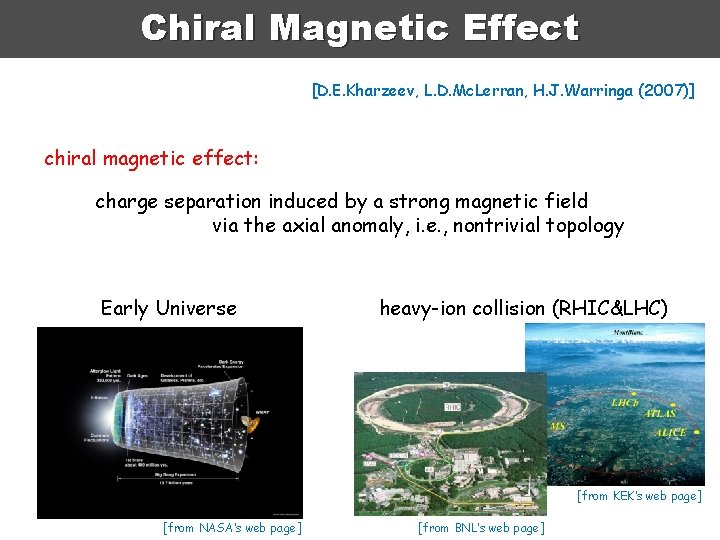 Chiral Magnetic Effect [D. E. Kharzeev, L. D. Mc. Lerran, H. J. Warringa (2007)]