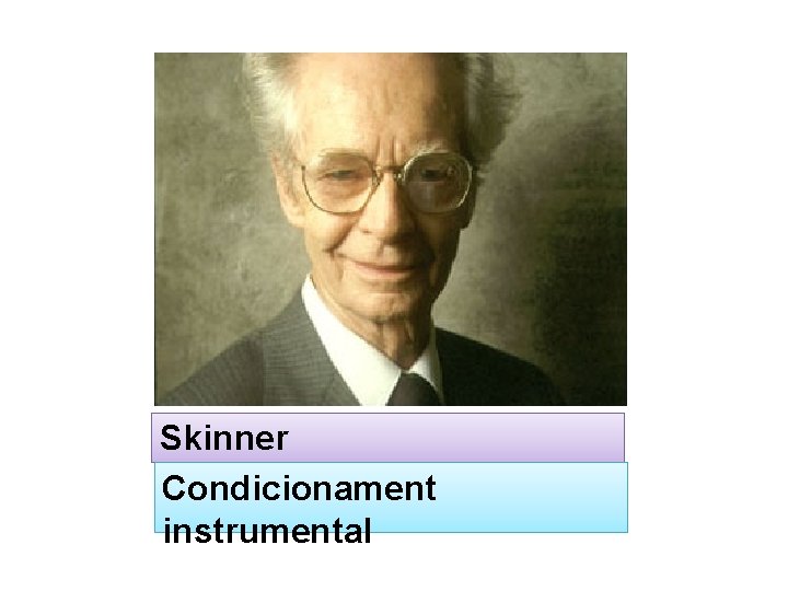 Skinner Condicionament instrumental 