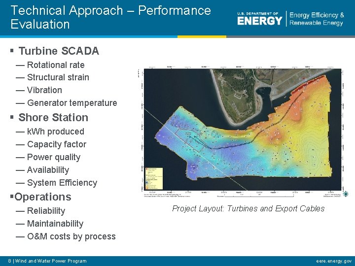 Technical Approach – Performance Evaluation § Turbine SCADA — Rotational rate — Structural strain