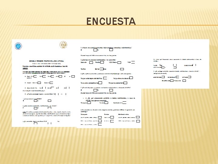 ENCUESTA ENCUESTA