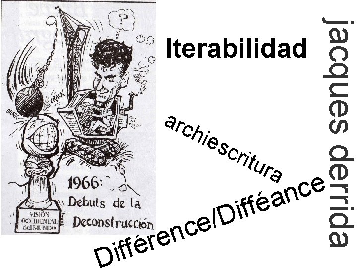 arc hie scr itur a jacques derrida Iterabilidad e c an iff é f