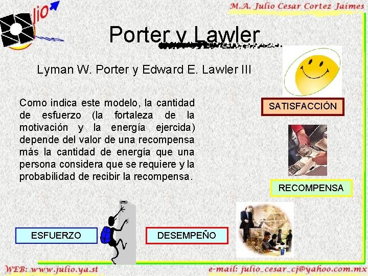 Porter y Lawler Lyman W. Porter y Edward E. Lawler III Como indica este
