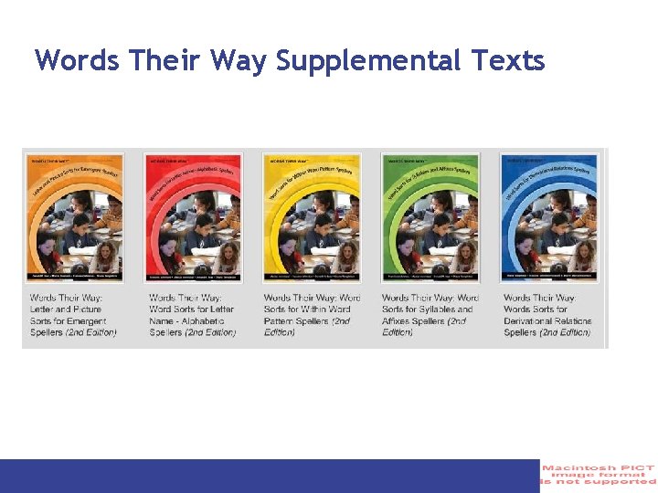 Words Their Way Supplemental Texts Words Their Way Supplemental Texts