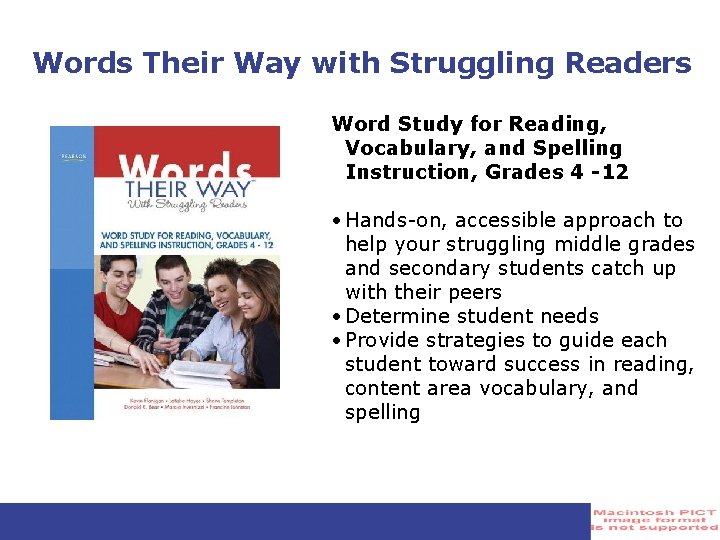 Words Their Way with Struggling Readers Word Study for Reading, Vocabulary, and Spelling Instruction, Words Their Way with Struggling Readers Word Study for Reading, Vocabulary, and Spelling Instruction,