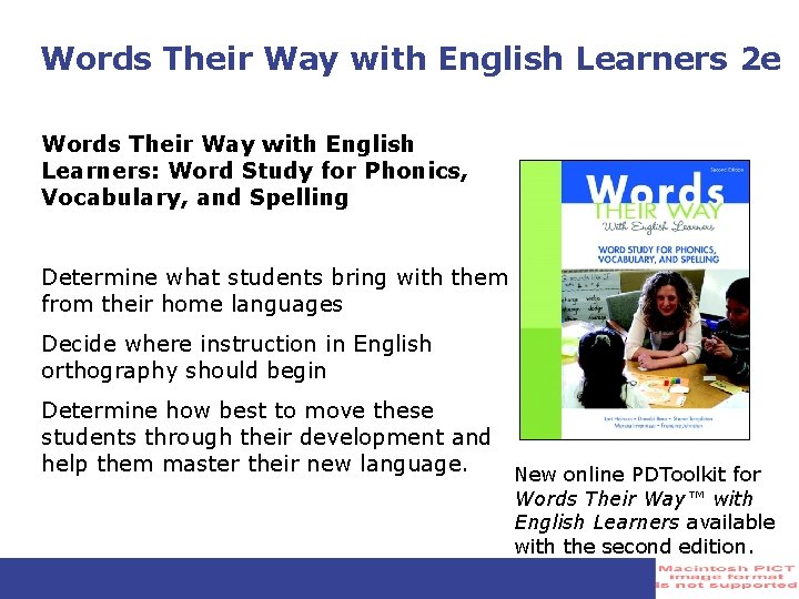 Words Their Way with English Learners 2 e Words Their Way with English Learners: Words Their Way with English Learners 2 e Words Their Way with English Learners: