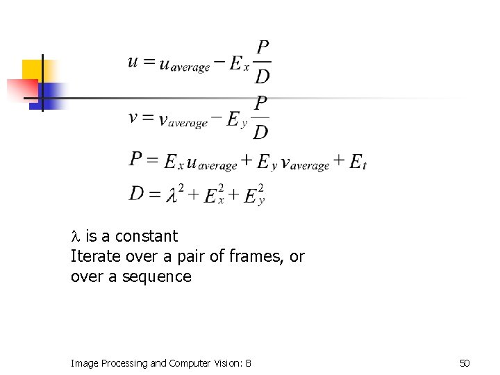 Motion Tracking Image Processing and Computer Vision 8
