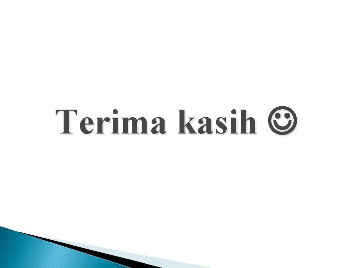 Terima kasih 