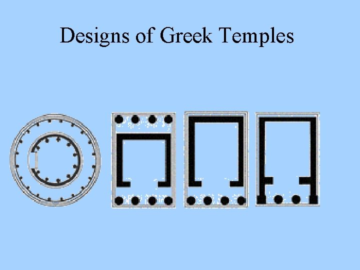 Designs of Greek Temples 
