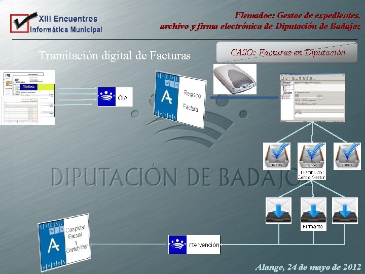 Firmadoc: Gestor de expedientes, archivo y firma electrónica de Diputación de Badajoz Tramitación digital