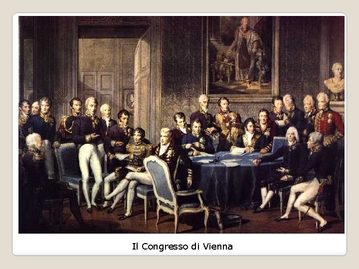 Il Congresso di Vienna 