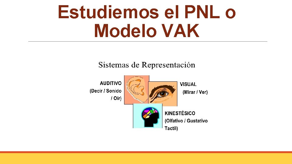 Estudiemos el PNL o Modelo VAK 