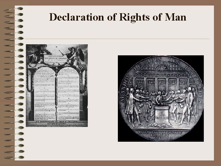 Declaration of Rights of Man 