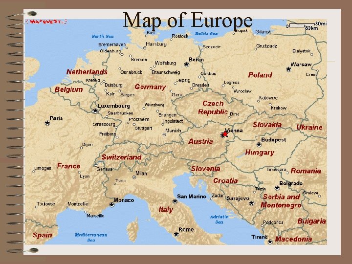Map of Europe 