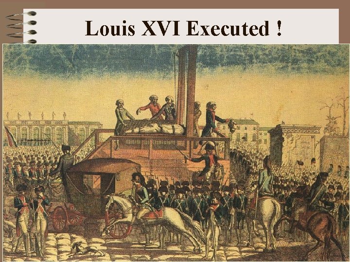 Louis XVI Executed ! 