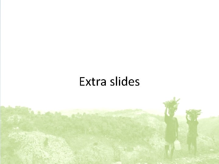 Extra slides 