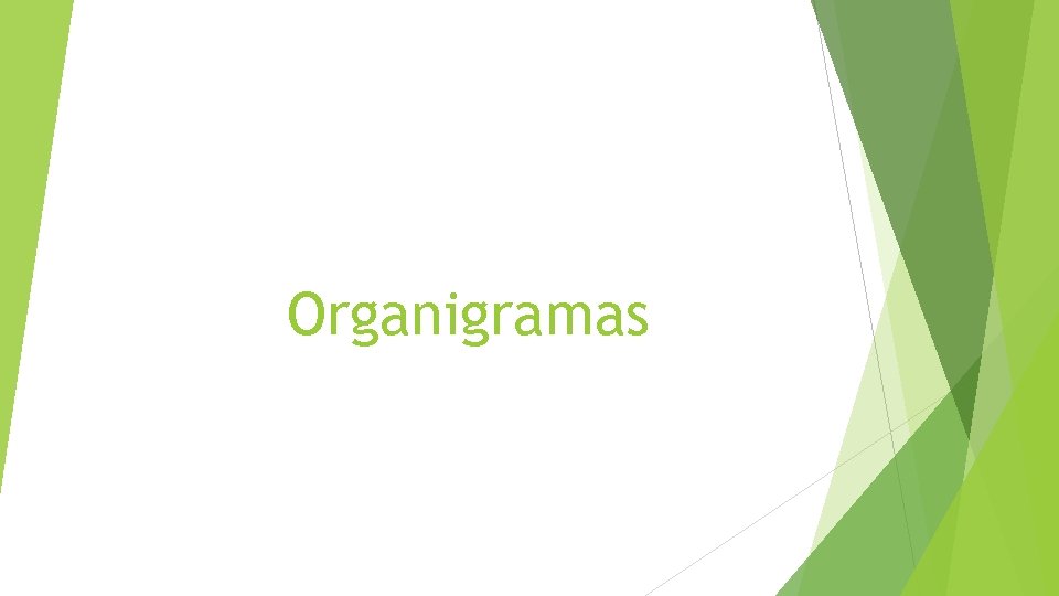 Organigramas 
