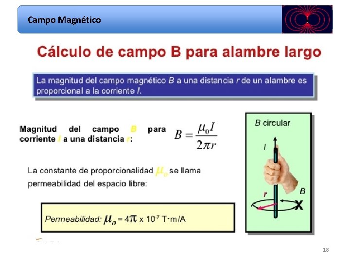 Campo Magnético 18 