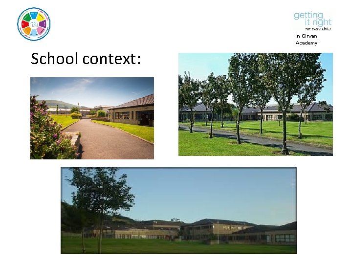 in Girvan Academy School context: 