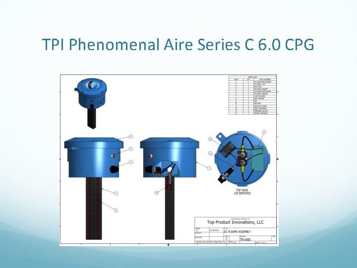 TPI Phenomenal Aire Series C 6. 0 CPG 