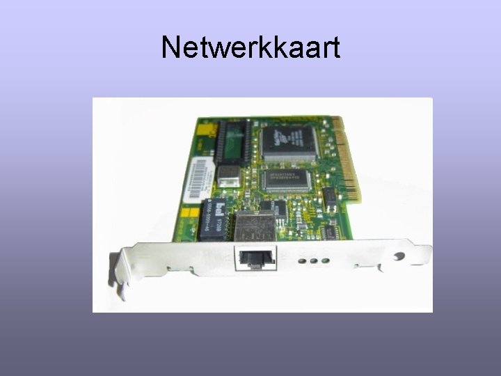 Netwerkkaart 