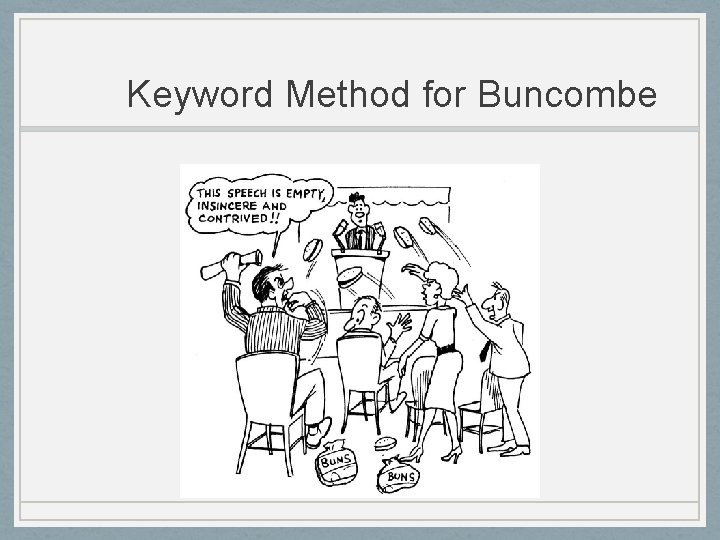 Keyword Method for Buncombe 