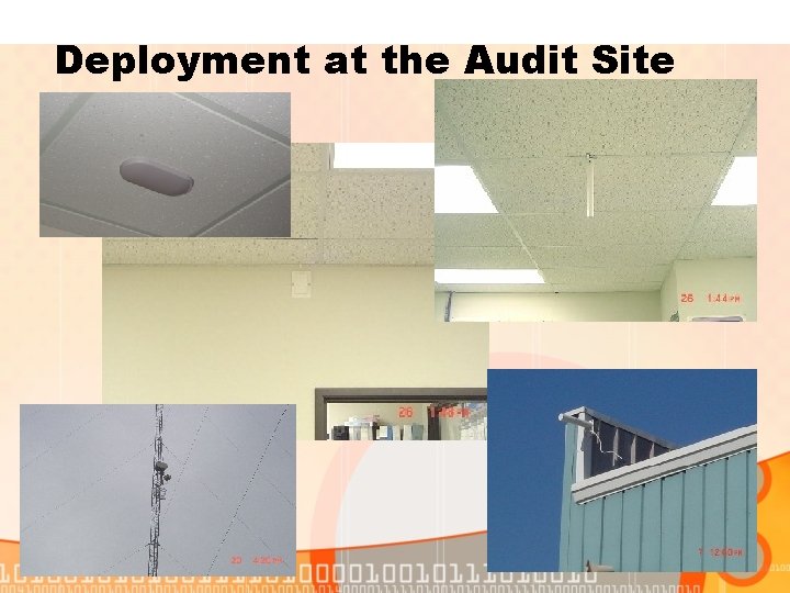Deployment at the Audit Site 