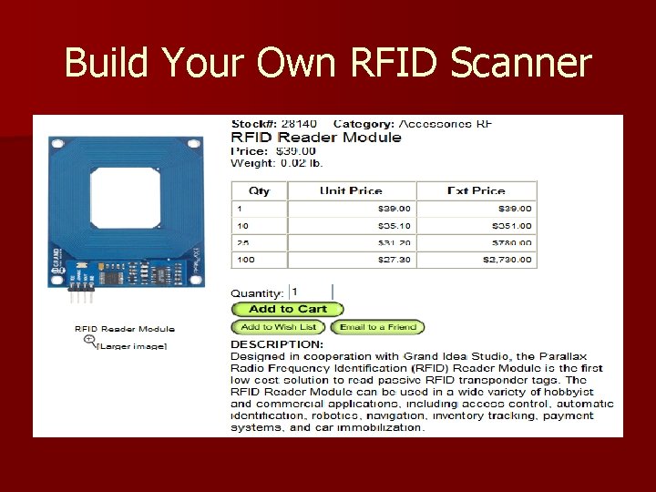 Build Your Own RFID Scanner 