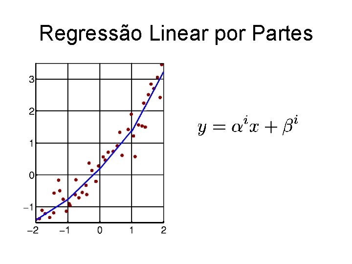 Regressão Linear por Partes 