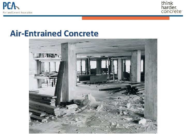 Air-Entrained Concrete 