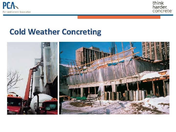 Cold Weather Concreting 